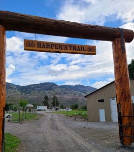 Harper's Trail entrance