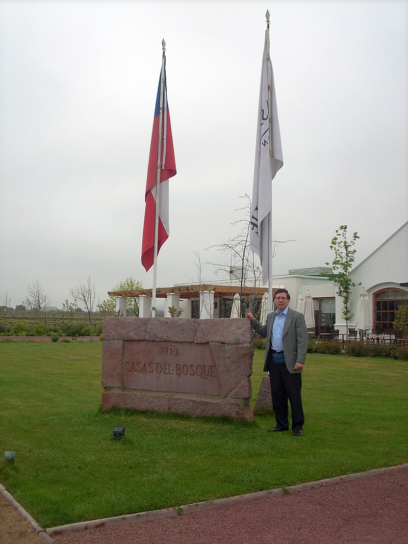 Cool foggy spring weather at Casas del Bosque