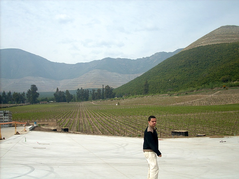 My winery guide at Vina Errazuriz