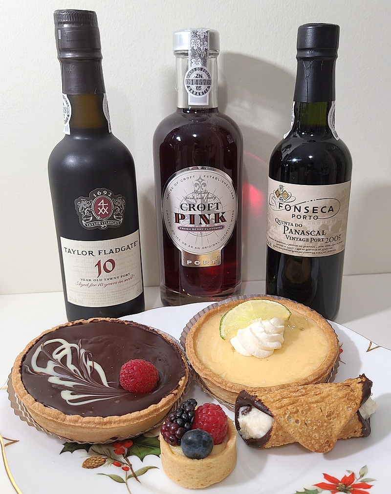 Port and pastry pairing