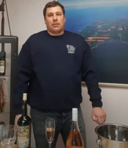 Tim Charisse, Winemaker at Pelee Island Winery (Image courtesy https://www.youtube.com/channel/UCSVnrEfc5poR7qGYAjXcINQ)