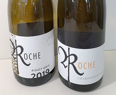 My First 2 White BC Wines for 2021 from Roche Wines Roche Wines Texture Pinot Gris 2019 and Tradition Chardonnay 2018 wines