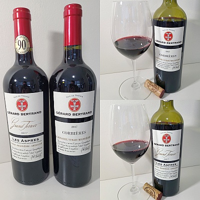 Gérard Bertrand Terroir Corbieres and Gran Terroir Les Aspres 2017