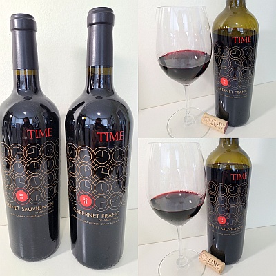 Two Sides of Cabernet from TIME Winery TIME Winery Cabernet Franc 2018 and Cabernet Sauvignon 2018