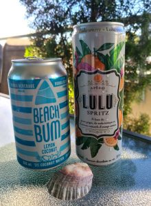 Lulu Spritz and BEACH BUM Lemon Coconut Vodka Coolers