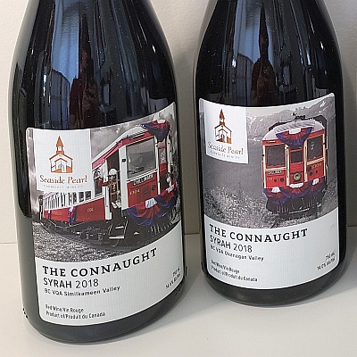 Seaside Pearl Farmgate Winery The Connaught wine labels