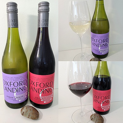 Oxford Landing Pinot Grigio 2020 and Syrah 2018