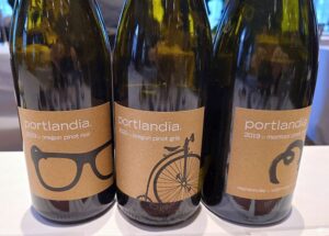 Portlandia Vintners Oregon Pinot Noir and Pinot Gris wines