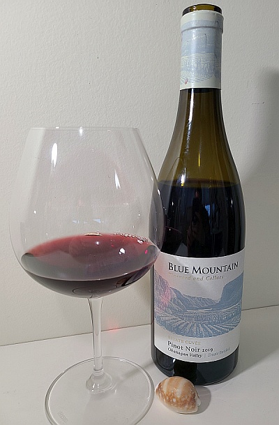 Blue Mountain Vineyard and Cellars Estate Cuvee Pinot Noir 2019