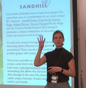 Sandhill Estate Winemaker Sandy Leier