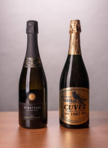 McWatters Collection Brut and 1987 Steller's Jay, BC's first traditional method sparkling wine