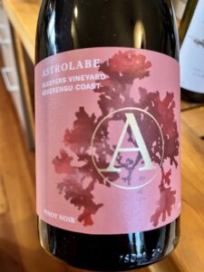 Astrolabe Sleepers Vineyard Kekerengu Coast Pinot Noir 2019