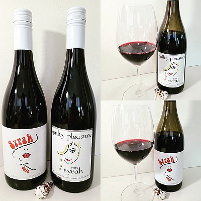 Scorched Earth Winery Syrah 2018 and guilty pleasure 2016