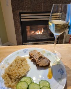 Pewsey Vale Vineyard Eden Valley Single Vineyard Estate Riesling 2020 with Ginger Lime Pork tenderloin