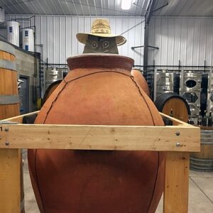 Clay amphora at Okanagan Crush Pad (Picture courtesy experiencewinetours.ca)