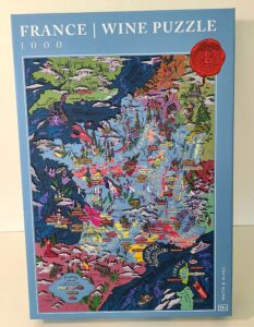France Wine puzzle box from Water & Wines