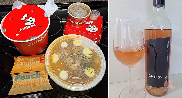 Jollibee and Gneiss Wines Rose 2020