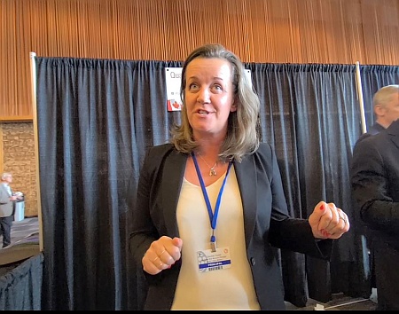 Caroline Tucker from Quails' Gate Winery