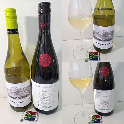 Boschendal Sommelier Selection Chenin Blanc 2021 and Bellingham Limited Release The Bernard Series Old Vine Chenin Blanc 2019