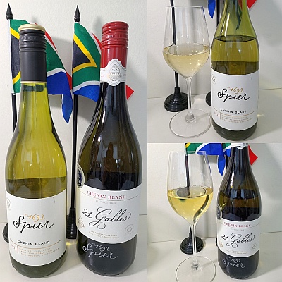 Spier Signature Chenin Blanc 2021 and 21 Gables Chenin Blanc 2019