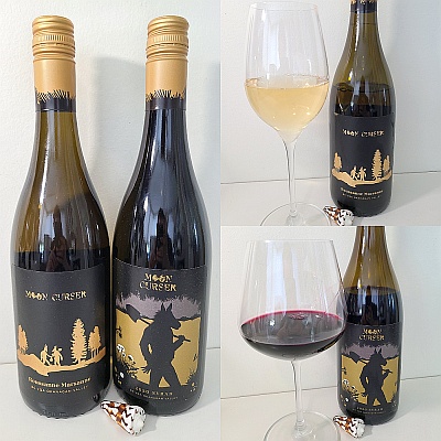 Moon Curser Vineyards Roussanne Marsanne 2021 and Syrah 2020