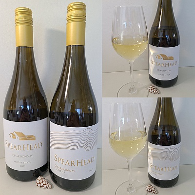Spearhead Winery Saddle Block Chardonnay 2020 and Clone 95 Chardonnay 2020