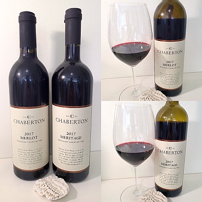 Chaberton Estate Winery Merlot 2017 and Meritage 2017