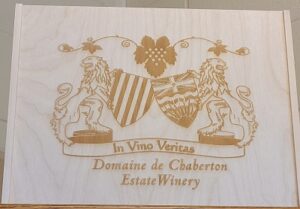 Chaberton Estate Winery crest