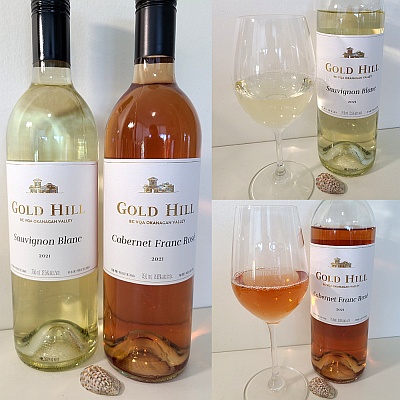 Gold Hill Sauvignon Blanc and Cabernet Franc Rose 2021Gold Hill Sauvignon Blanc and Cabernet Franc Rose 2021