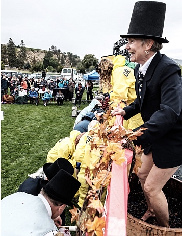 Grape stomp