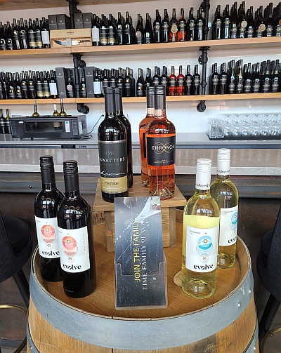 TIME Family of Wines selection of bottles