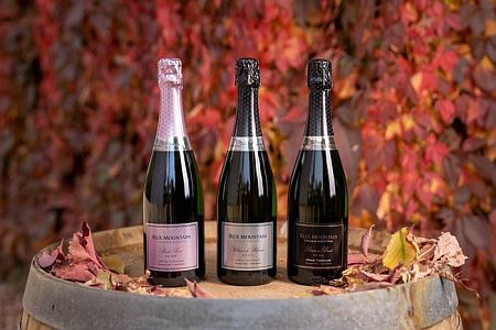 Blue Mountain sparkling wines