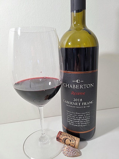 Chaberton Estate Winery Reserve Cabernet Franc 2018