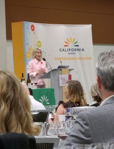 DJ Kearney speaking at California Wines, Eureka in the Glass!