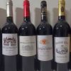 4 Bordeaux bottles
