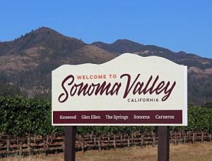 Sonoma Valley sign (Image courtesy www.sonomacounty.com)