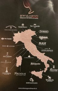 The Grandi Marchi wineries from across Italy
