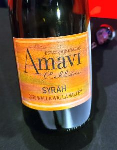 Amavi Cellars Syrah 2020, Washington State