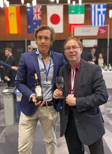 Jose Luis Muguiro Jr from Marques de Riscal and Karl at VanWineFest 2024