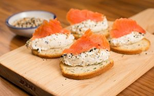 Smoked salmon
