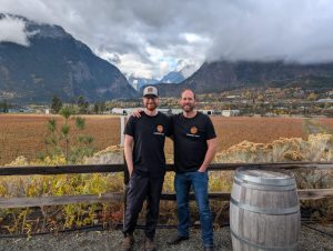 Fort Berens - Seth (left) and Alex (right) back together again in Lillooet