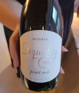 Liquidity Wines Reserve Pinot Noir 2022 wine