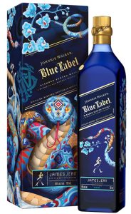 Johnnie Walker Blue Label James Dean Limited Edition design (image courtesy BC Liquor Stores)