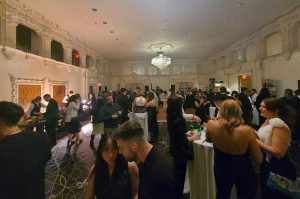 Black & White Gala ballroom