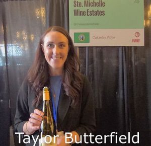 Taylor Butterfield from Ste. Michelle Wine Estates