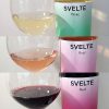 3 Svelte wines in glasses