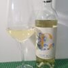 Trying Gold Hill Winery’s Charisma Un-Oaked Chardonnay 2022PR SAMPLE Charisma Un-oaked Chardonnay 2022 with wine in glass