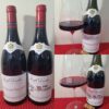 Joseph Drouhin Beaujolais-Villages 2022 and Joseph Drouhin Cote de Beaune 2021 with wines in glasses