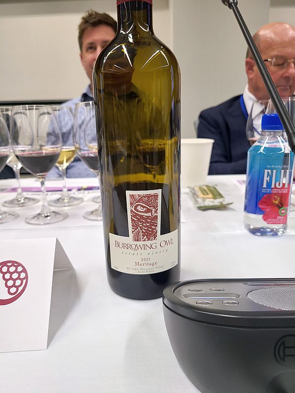 Burrowing Owl Estate Winery Meritage 2021