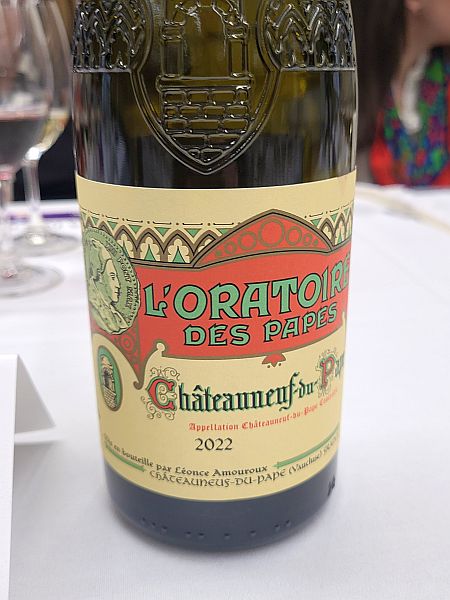 Clos de l’Oratoire des Papes Châteauneuf-du-Pape Rouge 2022